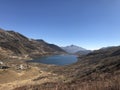 a beautiful natural lake in Sikkim India