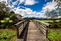 Beautiful natural landscape of the Alps. Forggensee and Schwangau, Germany, Bavaria Royalty Free Stock Photo