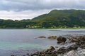 Beautiful natural landscape of a Refviksanden Beach in Norway