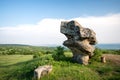 Beautiful natural phenomenon rock formation - mushroom