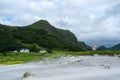 Beautiful natural view of a Refviksanden Beach