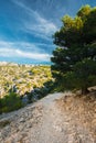 Beautiful nature of Calanques on the azure coast of France. Royalty Free Stock Photo