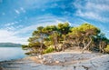 Beautiful Nature Of Calanques On The Azure Coast Of France. Royalty Free Stock Photo