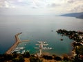 Landscape of Cefalu, Sicily, Italy. Royalty Free Stock Photo