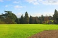 Beautiful nature of the English countryside, landscape on a sunny day in England Royalty Free Stock Photo