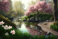 A Beautiful Nature Environment of Spring Royalty Free Stock Photo