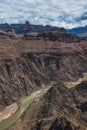 Beautiful nature in Grand Canyon, Arizona. Tourism in United States of America Royalty Free Stock Photo