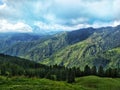 Beautiful nature having natural high contrast amazing mountains