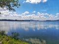 A Beautiful Nature of Lake Side in Sri Lanka