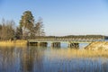 Beautiful nature and landscape photo of Sweden. Royalty Free Stock Photo