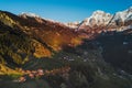 Beautiful nature lanscape in Italian Alps, Dolomiti.Italy. Royalty Free Stock Photo