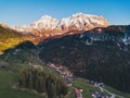 Beautiful nature lanscape in Italian Alps, Dolomiti.Italy. Royalty Free Stock Photo