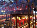 beautiful nature photography in Man mo temple old Chinese temple hongkong Hollywood road shueng wan