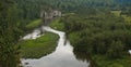 Beautiful nature on the river Serga Royalty Free Stock Photo