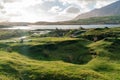 Beautiful nature scene around Connemara National Park Royalty Free Stock Photo