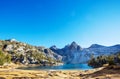 Lake in Sierra Nevada Royalty Free Stock Photo