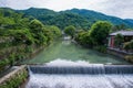 Beautiful nature scenic view in Japan