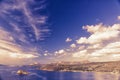 Beautiful nature. Sounion cape at Poseidon temple, Greece Royalty Free Stock Photo