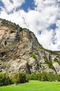 Beautiful nature in Staubbach valley - Lauterbrunnen, Switzerland