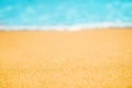 Beautiful Nature Summer Beach Background, selective focus Royalty Free Stock Photo