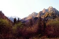 Beautiful nature of Svaneti in late autumn