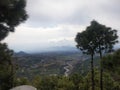 Beautiful Nature View From Palampur, Nature Lover, Himachal Pradesh, India Royalty Free Stock Photo