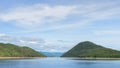 Beautiful nature view of Srinakarin dam