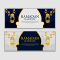 Beautiful and neat Ramadan Kareem banner