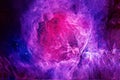 Beautiful nebula in cosmic bright light. Elements of this image were furnished by NASA