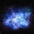 Beautiful Nebula and Galaxy Royalty Free Stock Photo