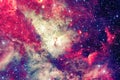 Beautiful nebula with stars. Elements of this image furnished by NASA