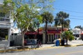 Beautiful neighborhood scene of Key West