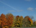 Beautiful New England Fall Landscape