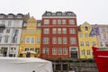 Beautiful new Haven water canal in Copenhagen Royalty Free Stock Photo