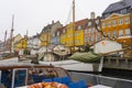 Beautiful new Haven water canal in Copenhagen Royalty Free Stock Photo