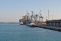 The beautiful new port Limassol in Cyprus Royalty Free Stock Photo
