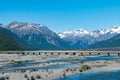 Beautiful New Zealand mountain natural landscape Royalty Free Stock Photo