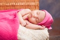Beautiful newborn baby girl