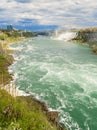 Beautiful Niagara Falls with American Falls in Ontario, Canada Royalty Free Stock Photo