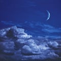 Beautiful night. Abstract natural backgrounds Royalty Free Stock Photo