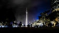 Beautiful night scene of Canton tower new Guangzhou from Zhujiang New Town . the stunning night scene of new Guangzhou, nice