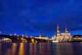 Dresden at night Royalty Free Stock Photo