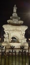 Beautiful night view of Flora fountain, Mumbai,India Royalty Free Stock Photo