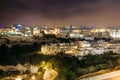Beautiful night view of Mellieha Royalty Free Stock Photo