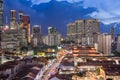 Beautiful night view of skyline - Chinatown - Singapore