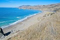 Beautiful North California Coastline, Sonoma, CA. Goat Rock Beach Royalty Free Stock Photo