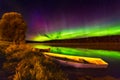 Northern lights in Lithuania