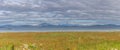 Beautiful Norwegian landscape. view of the fjords with turquoise water. Norway ideal fjord reflection in clear water. Panoramic Royalty Free Stock Photo