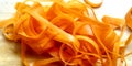 Beautiful Nutrient Dense Carrot Ribbons