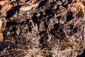 Beautiful obsidian close up Royalty Free Stock Photo